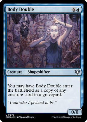 Magic: The Gathering - Body Double Foil - Commander Masters