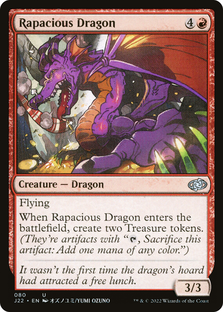 Magic: The Gathering - Rapacious Dragon - Jumpstart 2022