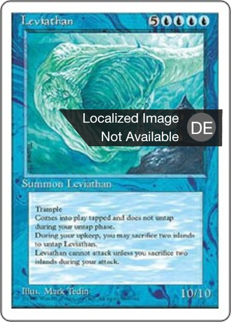 Magic: The Gathering - Leviathan - Fourth Edition