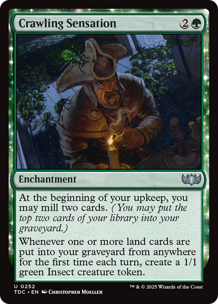 Magic: The Gathering - Crawling Sensation - Tarkir: Dragonstorm Commander