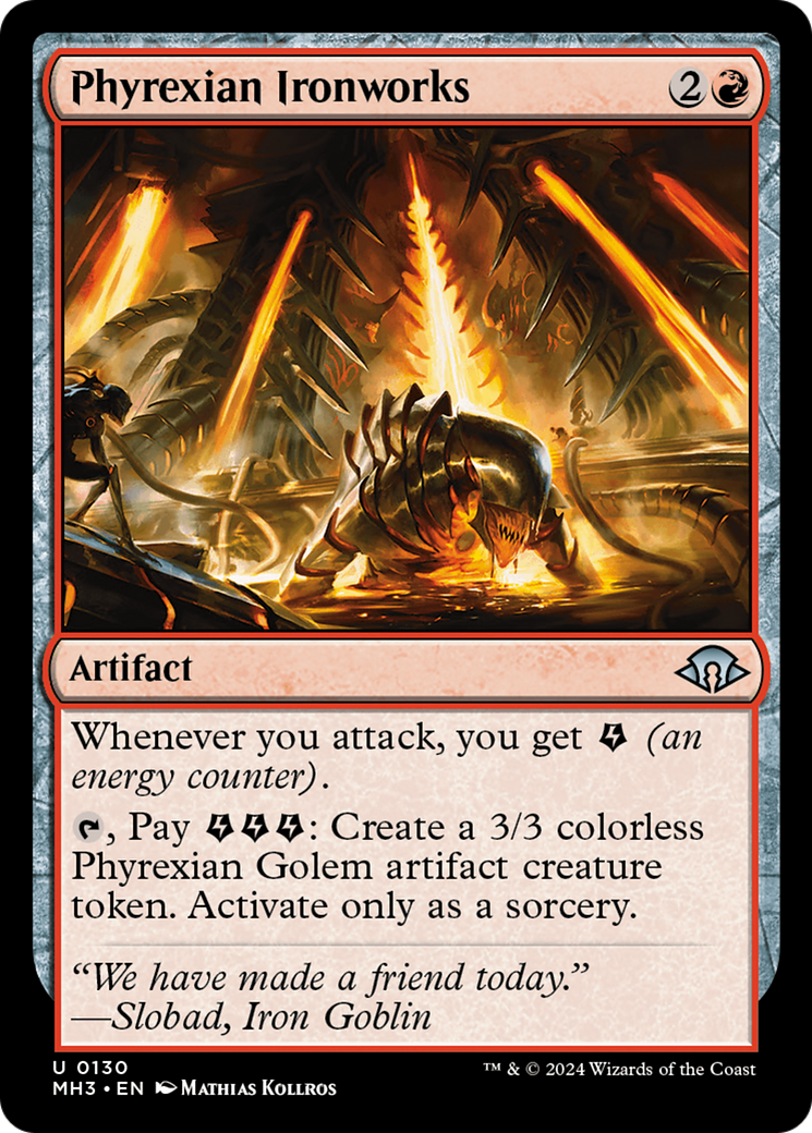 Magic: The Gathering - Phyrexian Ironworks Foil - Modern Horizons 3