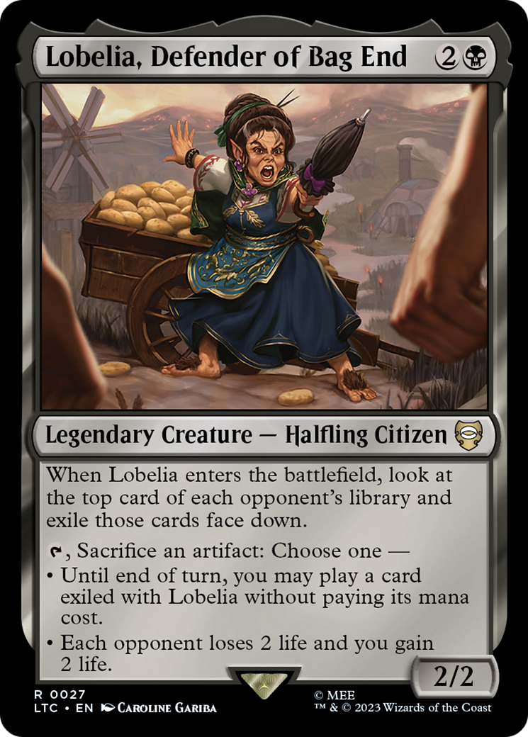 Magic: The Gathering - Lobelia, Defender of Bag End - Tales of Middle-earth Commander