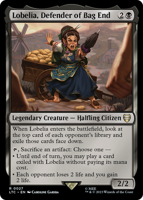 Magic: The Gathering - Lobelia, Defender of Bag End - Tales of Middle-earth Commander