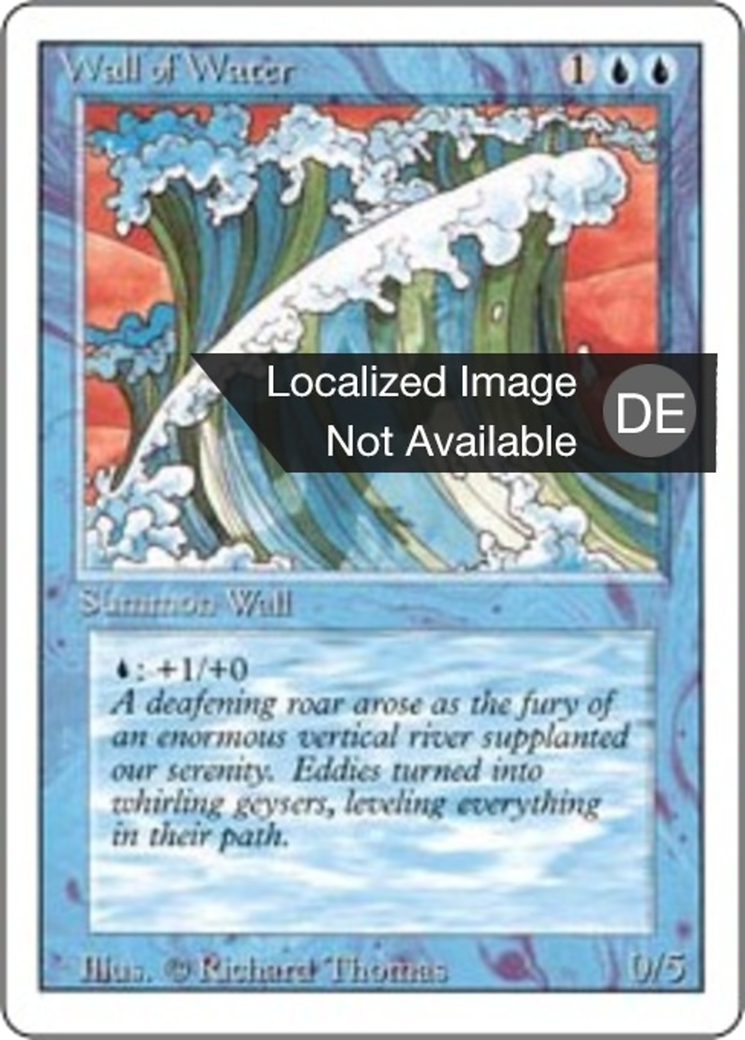 Magic: The Gathering - Wasserwand - Revised Edition