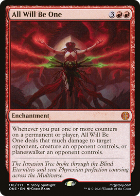 Magic: The Gathering - All Will Be One Foil - Phyrexia: All Will Be One