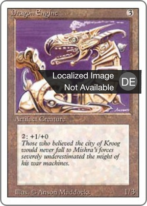 Magic: The Gathering - Drachenmaschine - Revised Edition