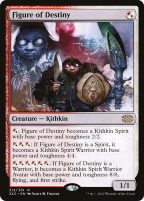 Magic: The Gathering - Figure of Destiny Foil - Double Masters 2022