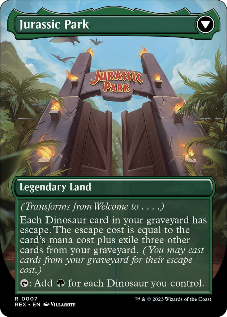 Magic: The Gathering - Welcome to . . . // Jurassic Park - Jurassic World Collection