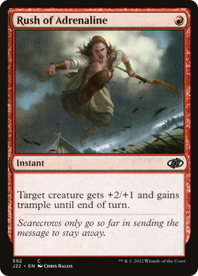 Magic: The Gathering - Rush of Adrenaline - Jumpstart 2022