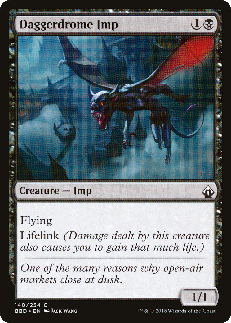 Magic: The Gathering - Daggerdrome Imp Foil - Battlebond