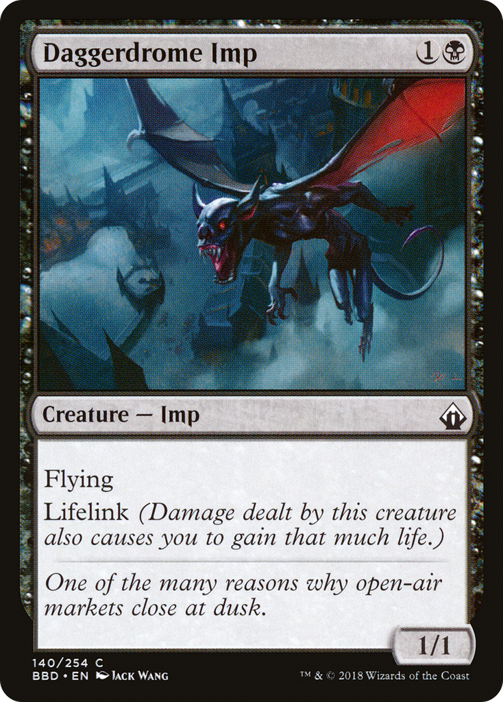 Magic: The Gathering - Daggerdrome Imp Foil - Battlebond