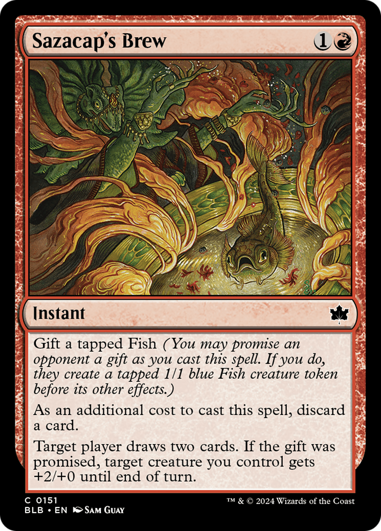 Magic: The Gathering - Sazacap's Brew - Bloomburrow