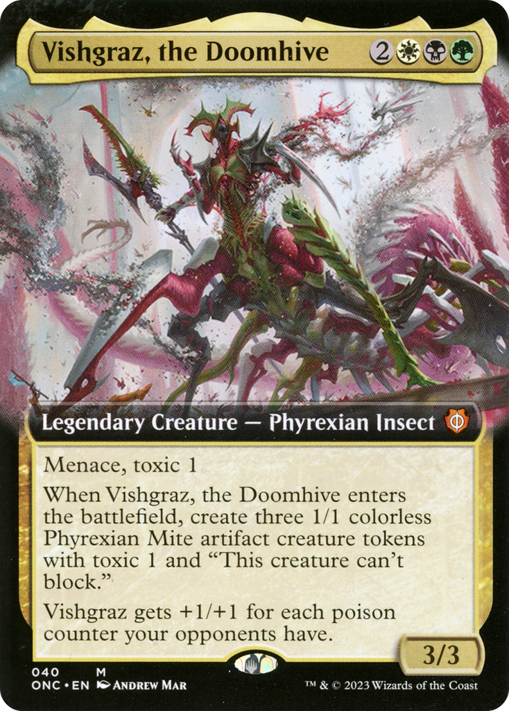 Magic: The Gathering - Vishgraz, the Doomhive Foil - Phyrexia: All Will Be One Commander