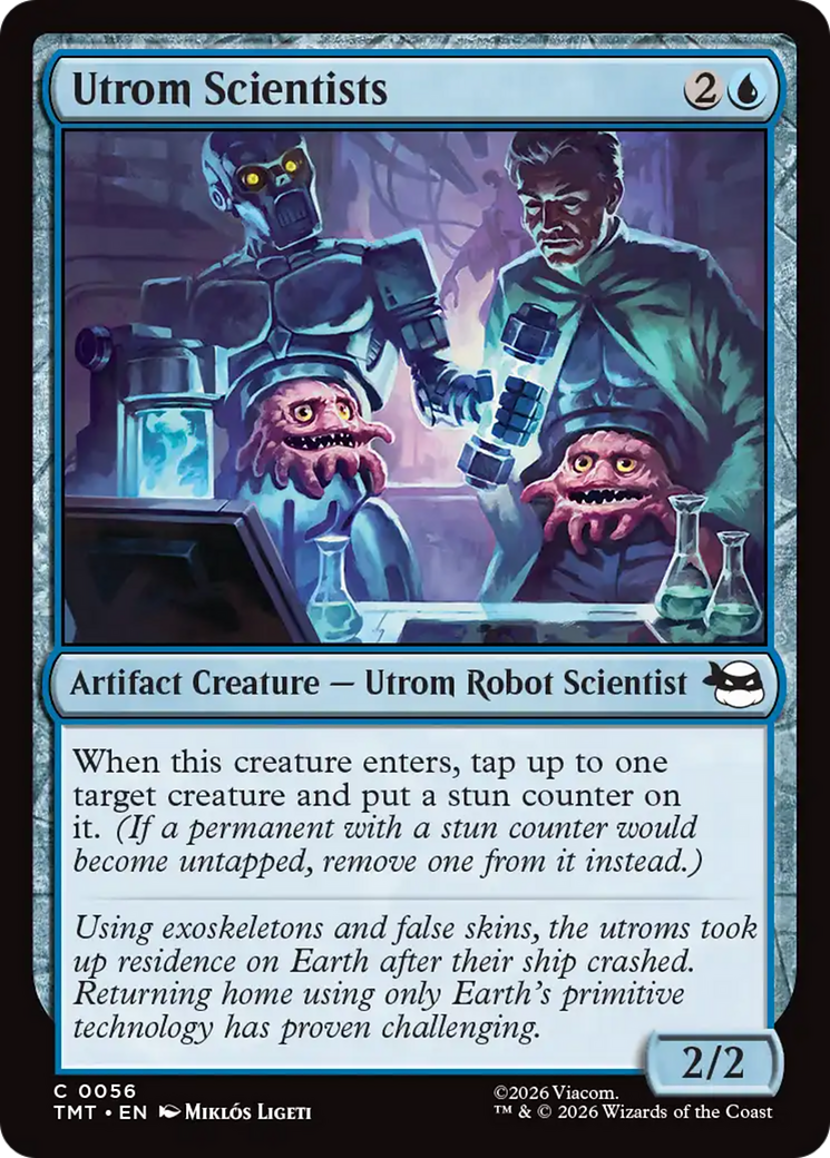 Magic: The Gathering - Utrom Scientists Foil - Teenage Mutant Ninja Turtles