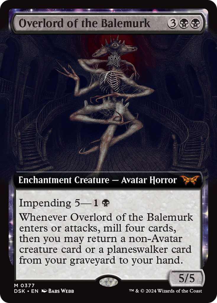 Magic: The Gathering - Overlord of the Balemurk - Duskmourn: House of Horror