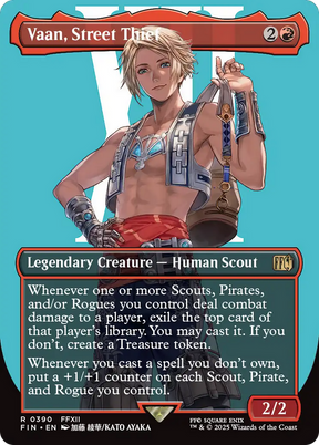Magic: The Gathering - Vaan, Street Thief Foil - Final Fantasy