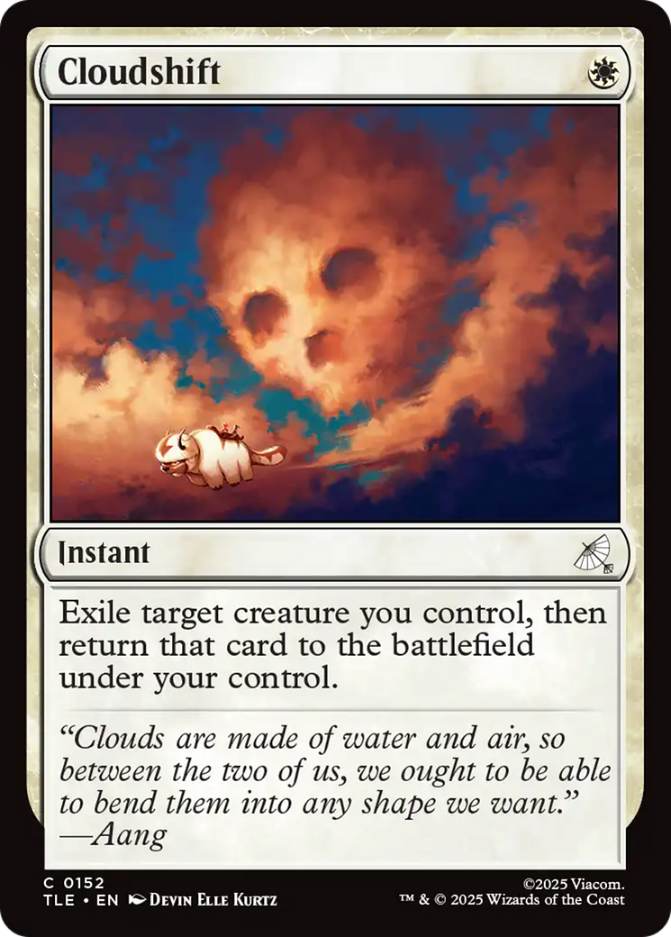 Magic: The Gathering - Cloudshift Foil - Avatar: The Last Airbender Eternal