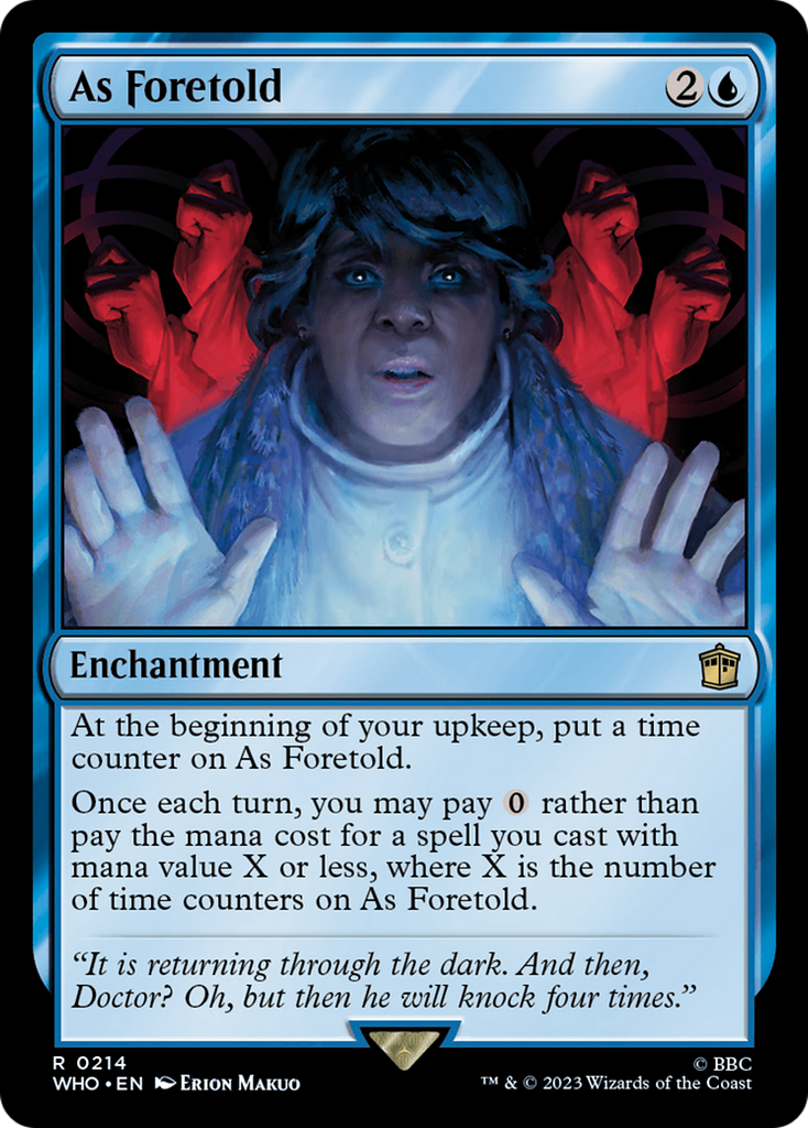 Magic: The Gathering - As Foretold - Doctor Who