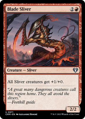 Magic: The Gathering - Blade Sliver - Commander Masters