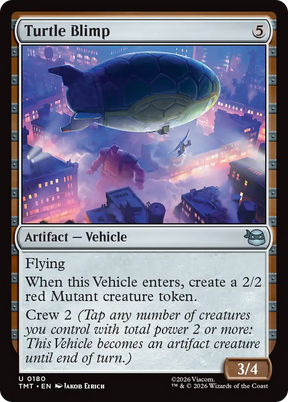 Magic: The Gathering - Turtle Blimp - Teenage Mutant Ninja Turtles