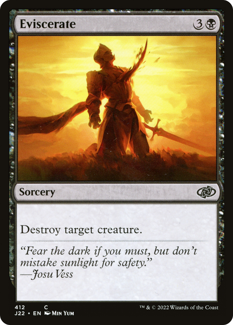 Magic: The Gathering - Eviscerate - Jumpstart 2022