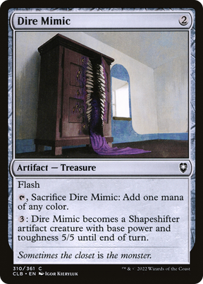 Magic: The Gathering - Dire Mimic - Commander Legends: Battle for Baldur's Gate