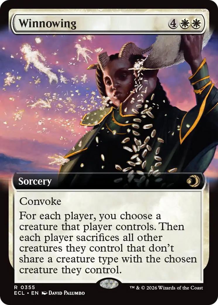 Magic: The Gathering - Winnowing Foil - Lorwyn Eclipsed