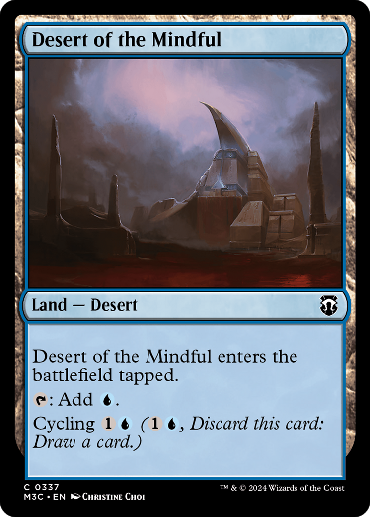 Magic: The Gathering - Desert of the Mindful - Modern Horizons 3 Commander