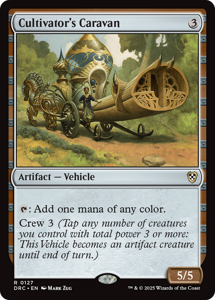 Magic: The Gathering - Cultivator's Caravan - Aetherdrift Commander