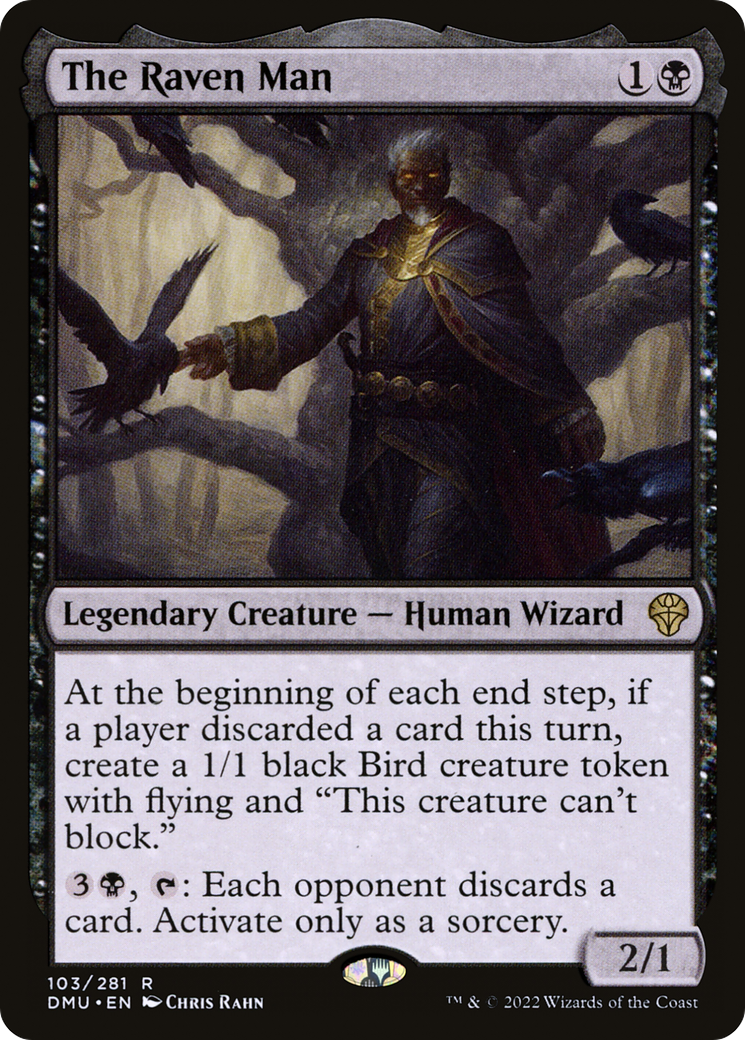 Magic: The Gathering - The Raven Man Foil - Dominaria United