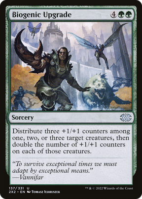 Magic: The Gathering - Biogenic Upgrade Foil - Double Masters 2022