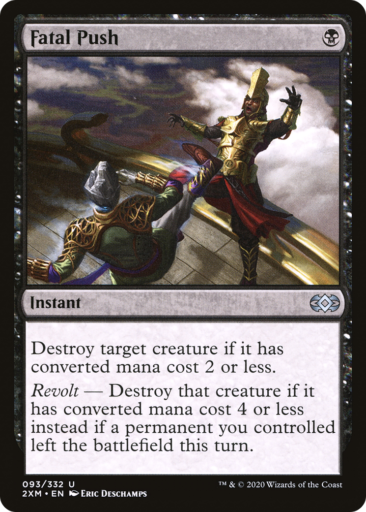 Magic: The Gathering - Fatal Push Foil - Double Masters