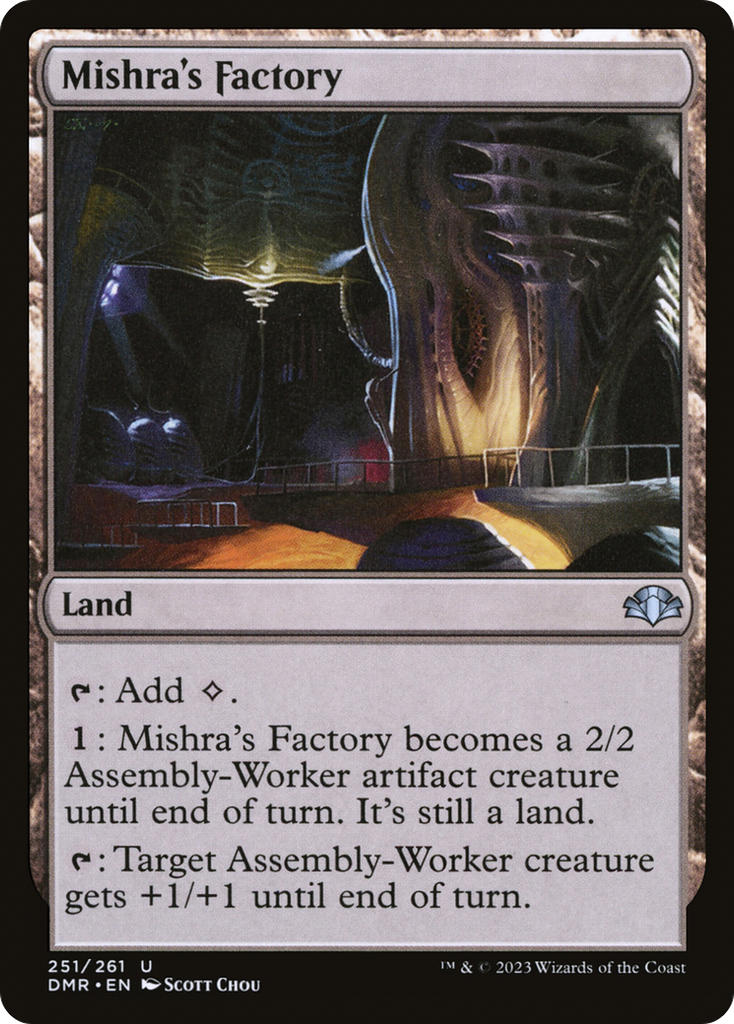 Magic: The Gathering - Mishra's Factory - Dominaria Remastered