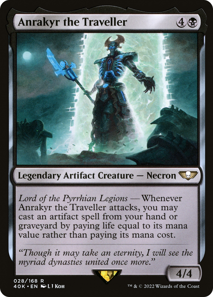 Magic: The Gathering - Anrakyr the Traveller - Warhammer 40000 Commander