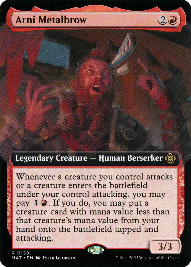 Magic: The Gathering - Arni Metalbrow Foil - March of the Machine: The Aftermath