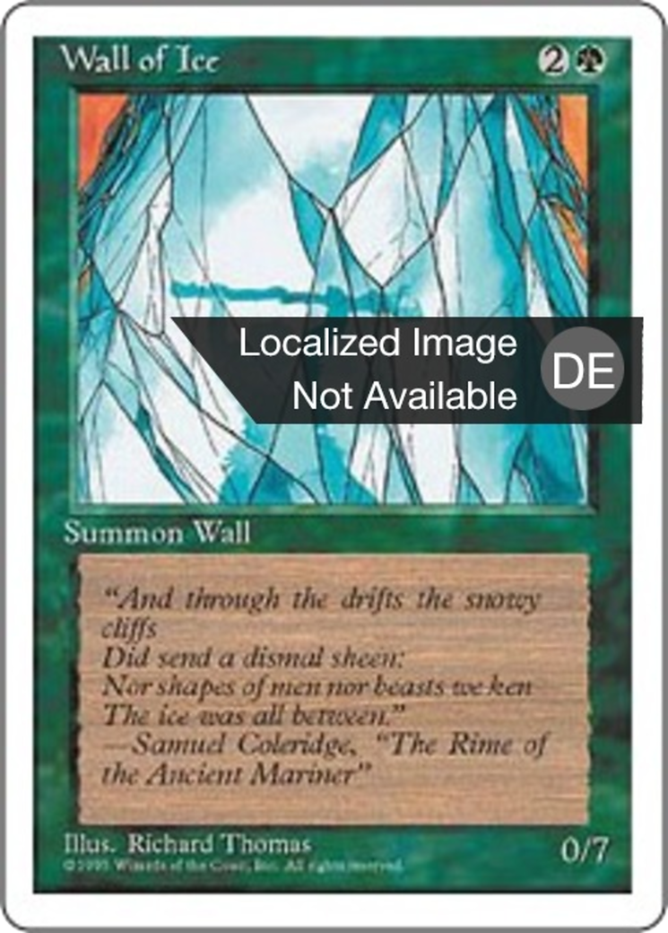 Magic: The Gathering - Eismauer - Fourth Edition