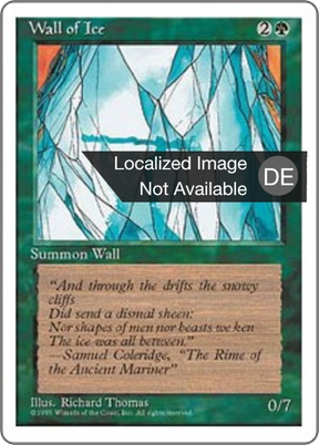 Magic: The Gathering - Eismauer - Fourth Edition