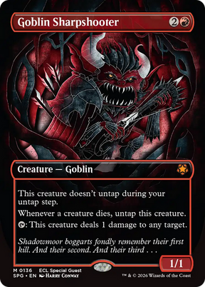 Magic: The Gathering - Goblin Sharpshooter - Special Guests