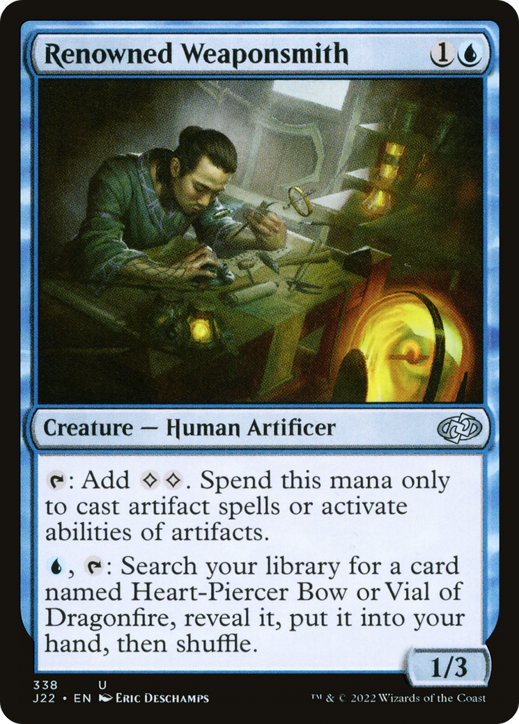 Magic: The Gathering - Renowned Weaponsmith - Jumpstart 2022