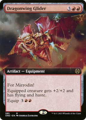 Magic: The Gathering - Dragonwing Glider Foil - Phyrexia: All Will Be One