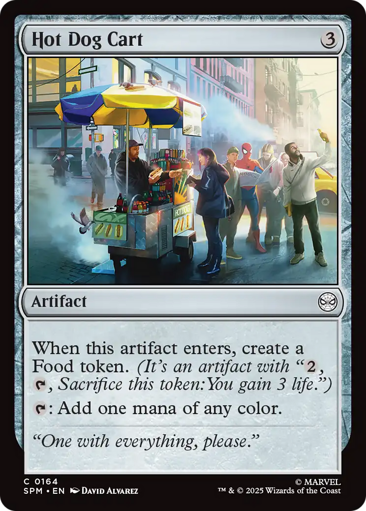 Magic: The Gathering - Hot Dog Cart - Marvel's Spider-Man