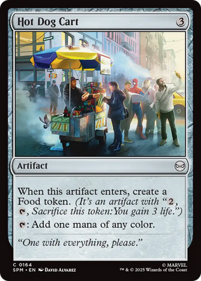 Magic: The Gathering - Hot Dog Cart - Marvel's Spider-Man