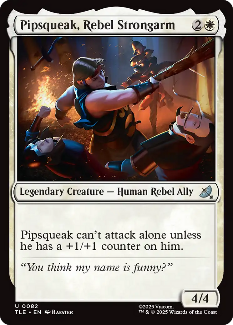 Magic: The Gathering - Pipsqueak, Rebel Strongarm - Avatar: The Last Airbender Eternal