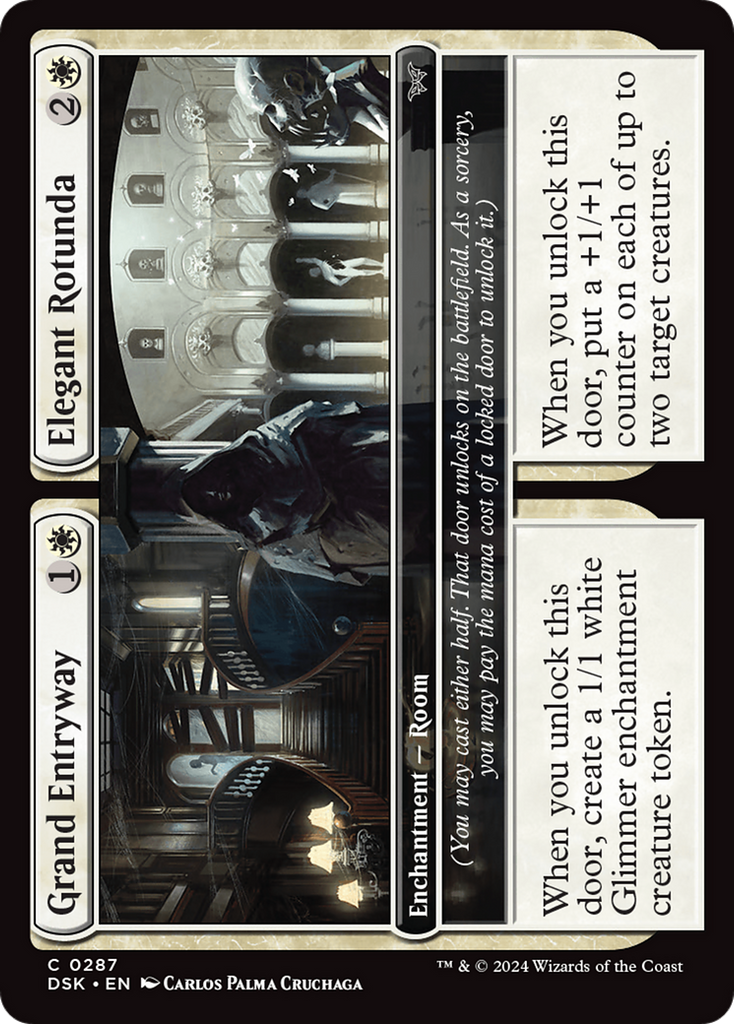 Magic: The Gathering - Grand Entryway // Elegant Rotunda - Duskmourn: House of Horror