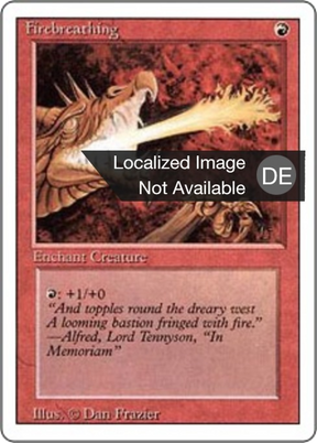 Magic: The Gathering - Feuerodem - Revised Edition