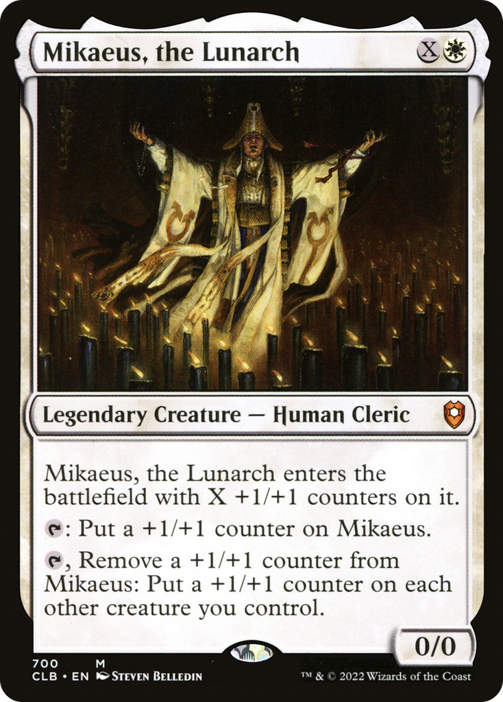 Magic: The Gathering - Mikaeus, the Lunarch - Commander Legends: Battle for Baldur's Gate