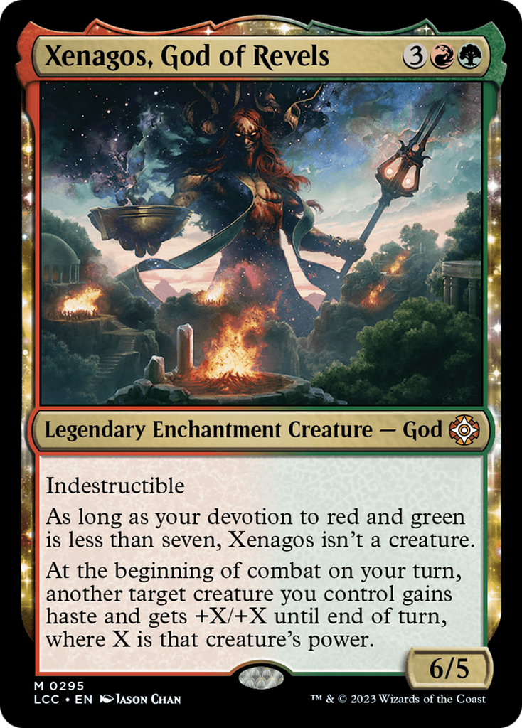 Magic: The Gathering - Xenagos, God of Revels - The Lost Caverns of Ixalan Commander