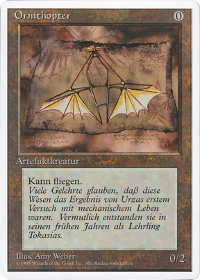 Magic: The Gathering - Ornithopter - Revised Edition