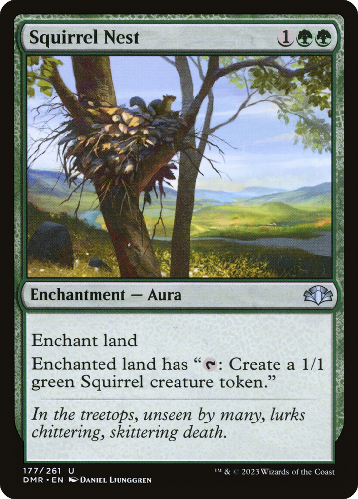 Magic: The Gathering - Squirrel Nest - Dominaria Remastered