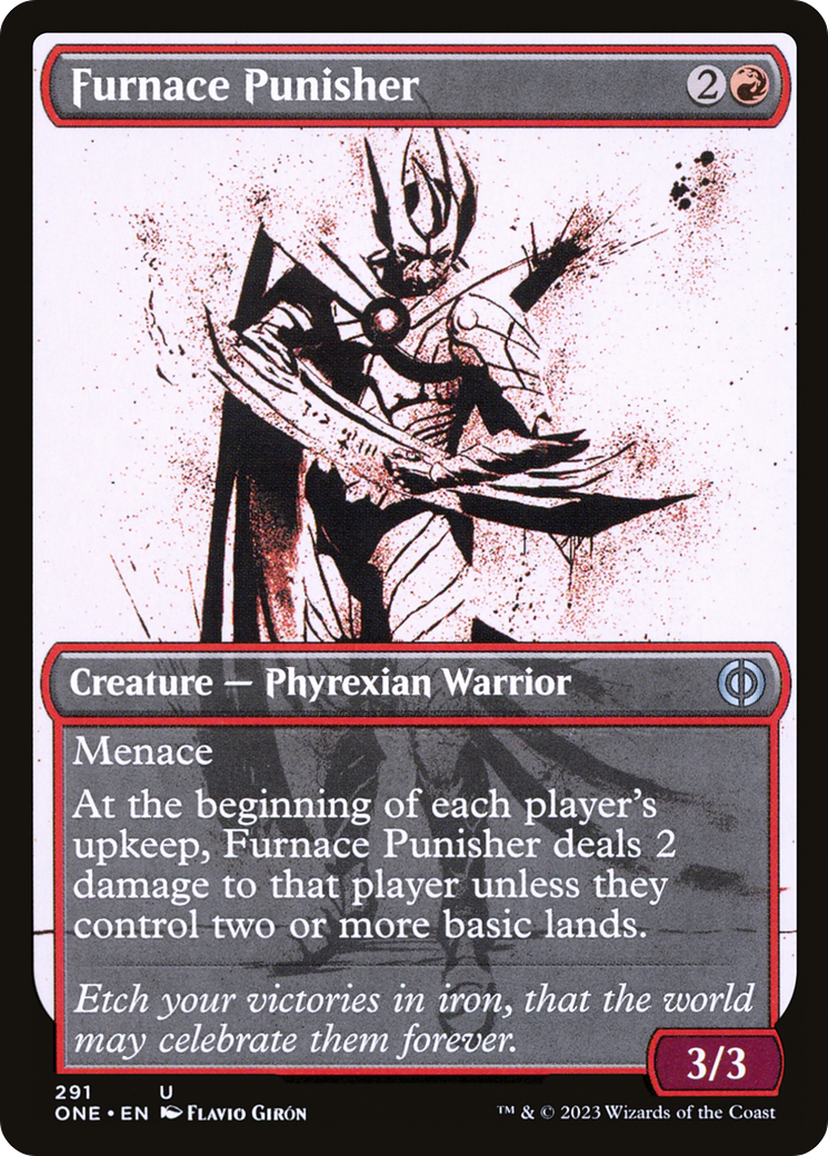 Magic: The Gathering - Furnace Punisher - Phyrexia: All Will Be One